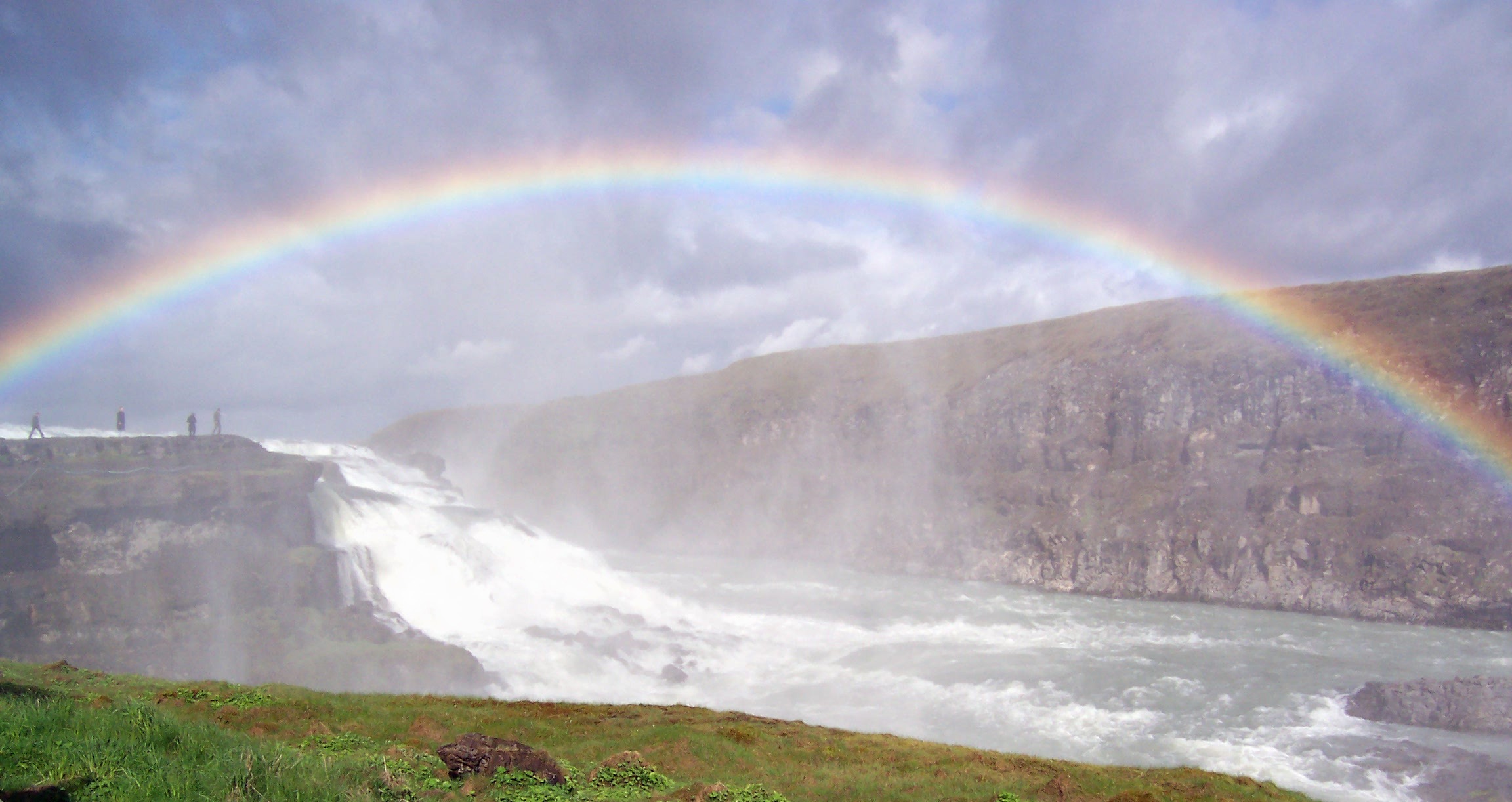 Gullfoss i Island