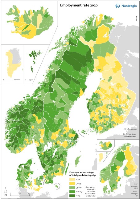 Employment rate 2020