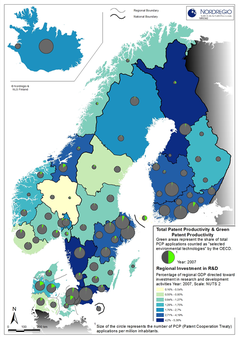 Map patents and R&D