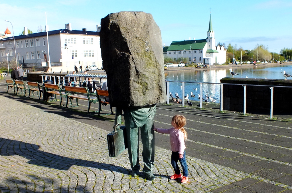 Iceland statue