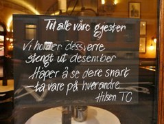 Theatercafeen closed