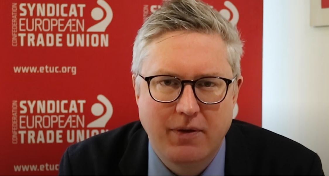 Per Hilmersson, vice generalsekreterare i ETUC