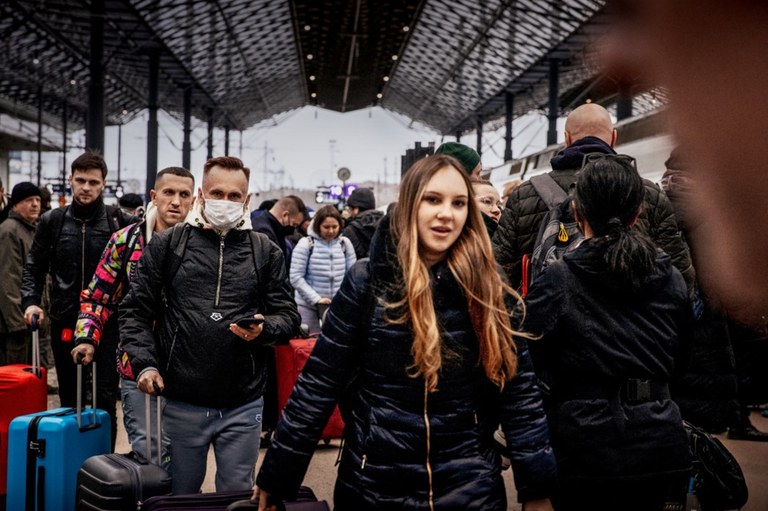 Last train from Russia