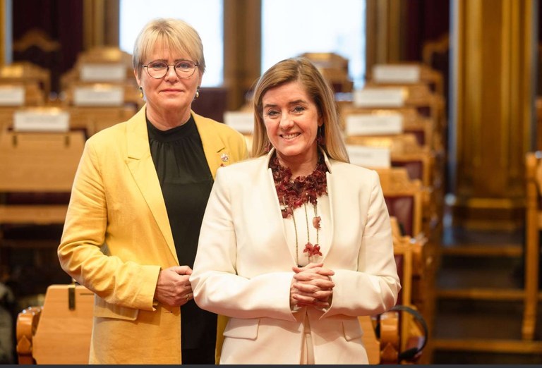 Bryndís Haraldsdóttir and Oddný G. Harðardóttir 