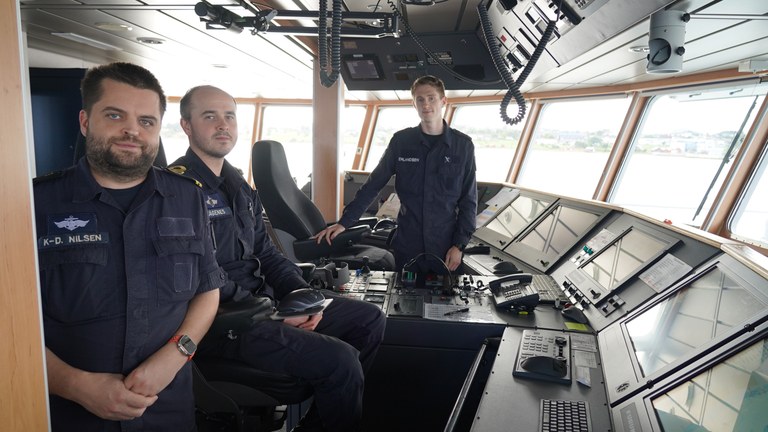 Erlend Vågenes, Kim-Daniel Nilsen and Marius Ulvin Erlandsen