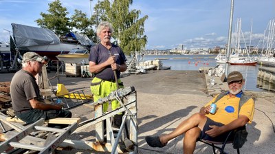 Pekka Paatinen, Reidar Studnitzkij and Markku Vähäniemi