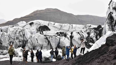 Iceland glacier