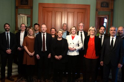 The labour ministers consider collective agreements' position in the Nordics